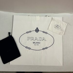 Prada Gift & Dust Bag Bundle